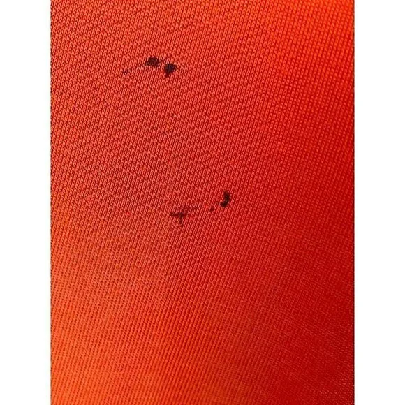 Ivy Park Orange And White Modal Crew Neck Sleeveless Tank Top Size S - Picture 8 of 12